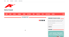 Desktop Screenshot of animearsenal.com